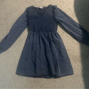 Perfectly Priscilla Smocked Babydoll Dress with Balloon Sleeves – Size L